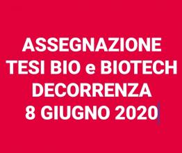 assegnazioni tesi